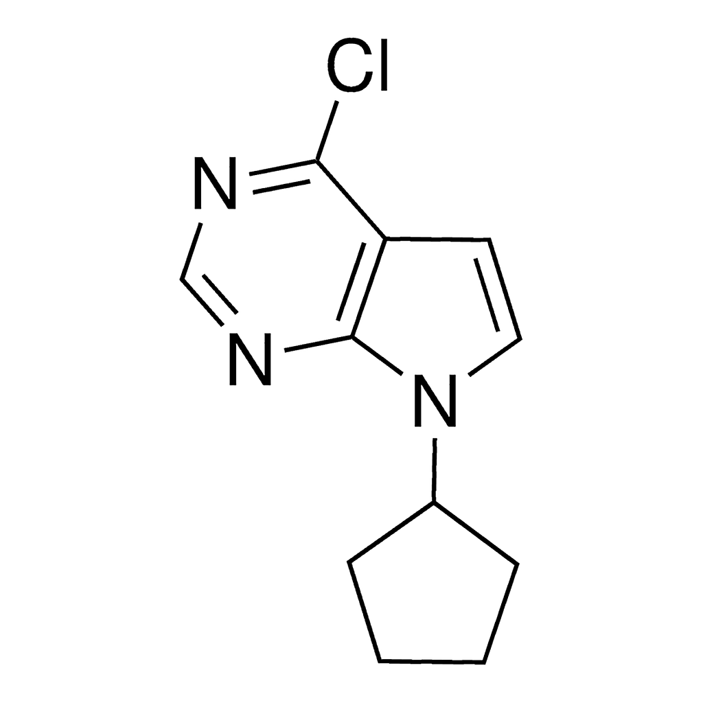 Merck 4-Chloro-7-cyclopentyl-7H-pyrrolo[2,3-d]pyrimidine