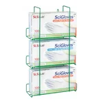 Daihan Science SciLab Glove Pack Holder, Epoxy Coated Steel<br>For Glove Packages, 3-placed, 2