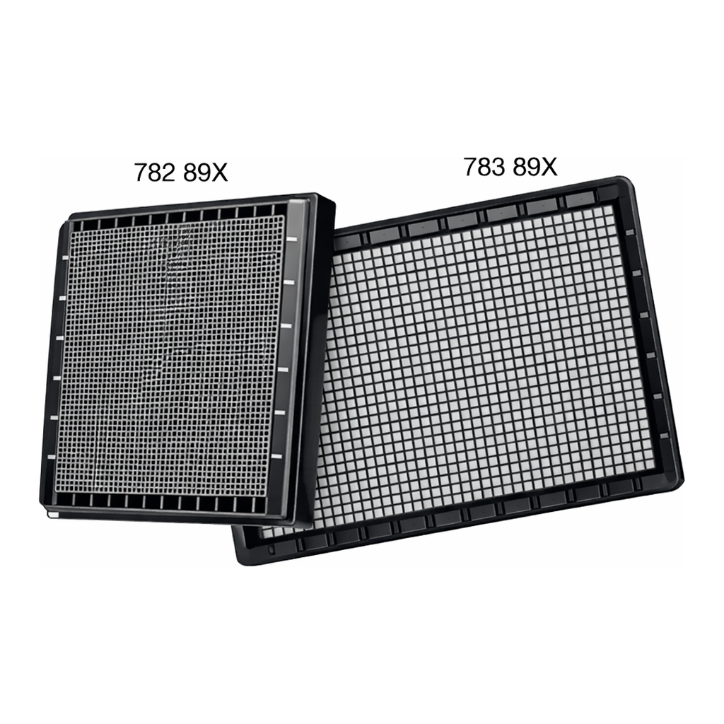 Greiner Bio One MICROPLATTE, 1536 WELL, GLASS BOTTOM, F-BOTTOM,SENSOPLATE, LOBASE, LID, BLACK, STERILE,