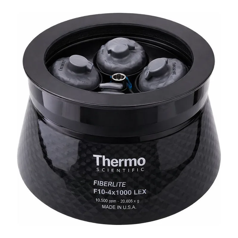 Thermo Fisher Scientific Fiberlite F10-4 x 1000 LEX Fixed Angle Rotor with Auto-Lock for LYNX 4000 and 6000 Superspeed Centrifuges
