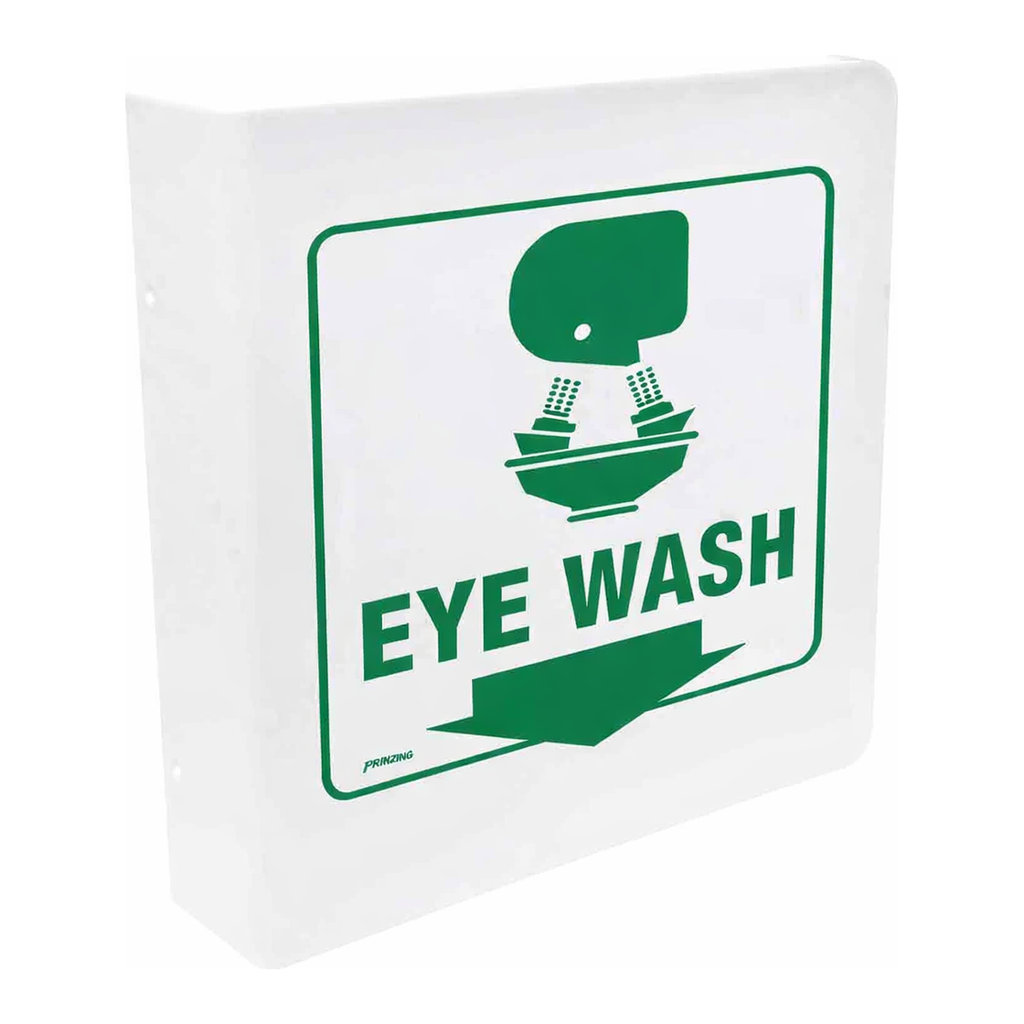 Brady L Eye Wash Sign