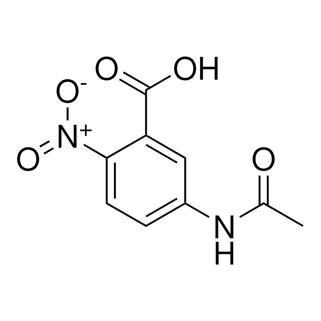 Merck 5-ACETYLAMINO-2-NITRO-BENZOIC  - 50 MG&