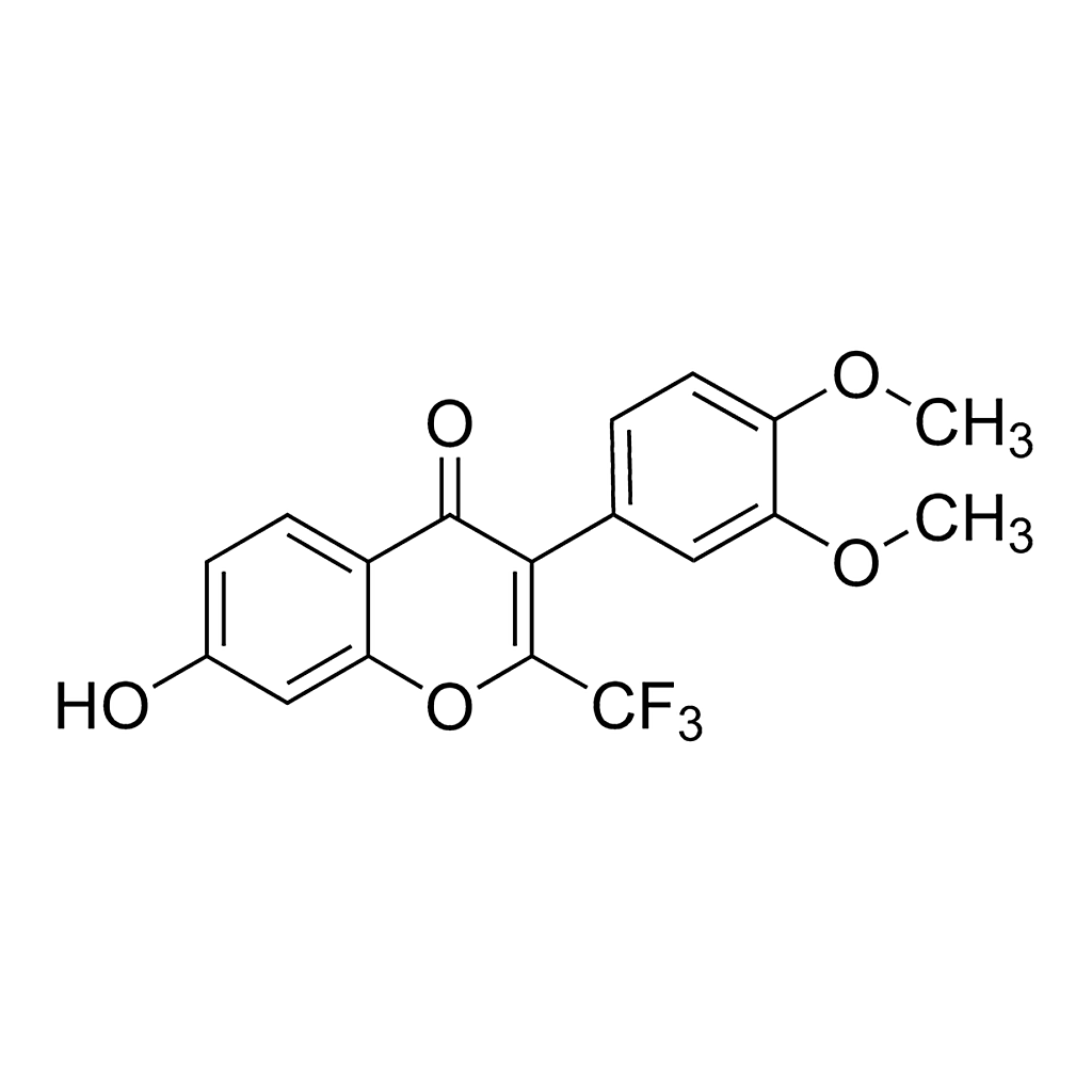 Merck 3-(3,4-Dimethoxyphenyl)-7-hydroxy-2-(trifluoromethyl)-4H-chromen-4-one