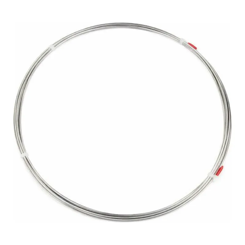 Restek Tubing, Stainless Steel, 304SS Rinsed and Cleaned 1/16in OD x 0.01in ID, 10ft Roll