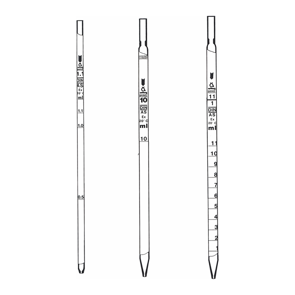 WITEG Milk Bacteriological Pipets
