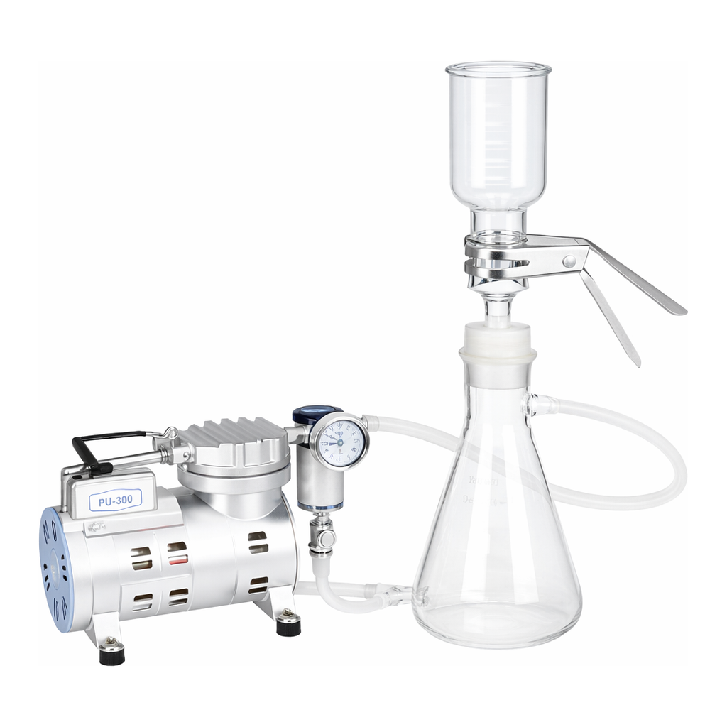 SciLab 진공 여과 장치세트 Vacuum Filtration Apparatus Complete Set with Vacuum Pump