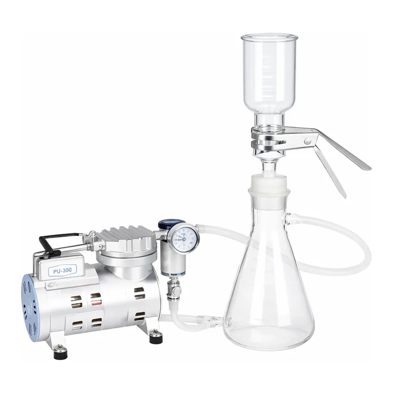 SciLab 진공 여과 장치세트 Vacuum Filtration Apparatus Complete Set with Vacuum Pump