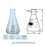 DURAN Premium High-grade Batch-certificated Standard Erlenmeyer Flask