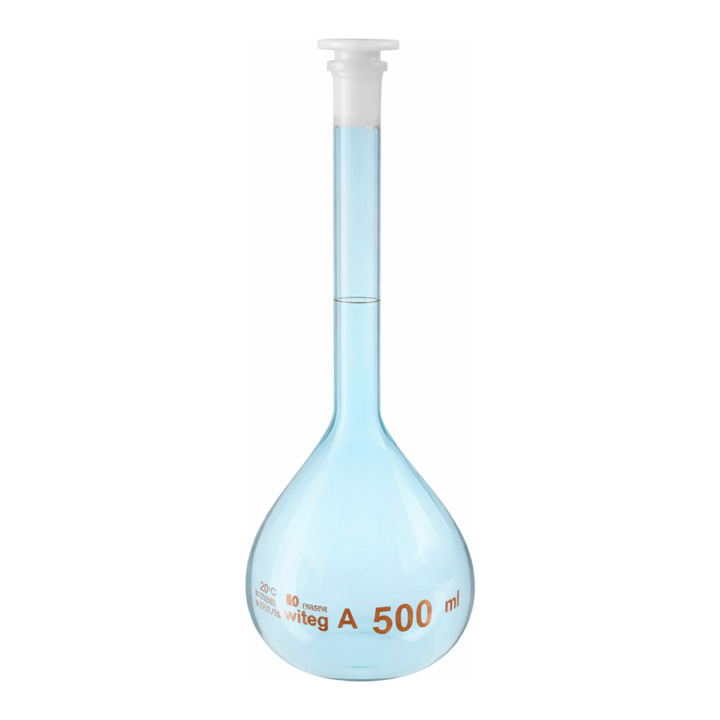 WITEG Premium A-class Batch Certificated Volumetric Flask