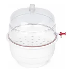 Glassco PP/PC & All Clear PC Hi-Vacuum Desiccator Set