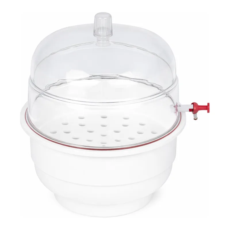 Glassco PP/PC & All Clear PC Hi-Vacuum Desiccator Set