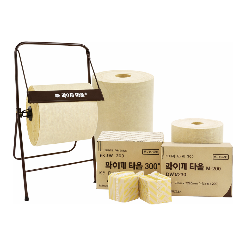 광진산업 Disposable Cleaning Wiper & Dispenser