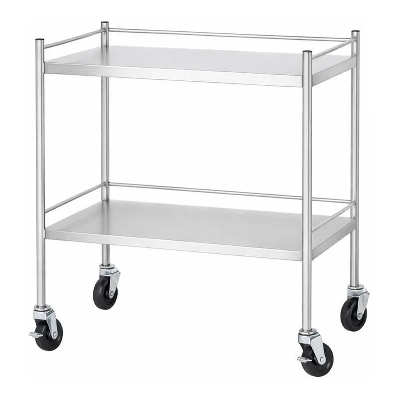 다용도 2 & 3 단 카트 Stainless-steel Dressing Cart