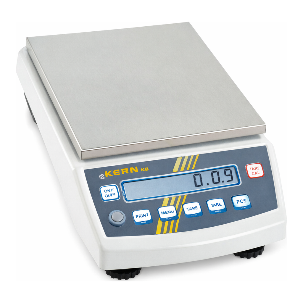 KERN 편리형 연구실 저울 Convenient Lab-Balances with Piece count & Backlight LCD display KB