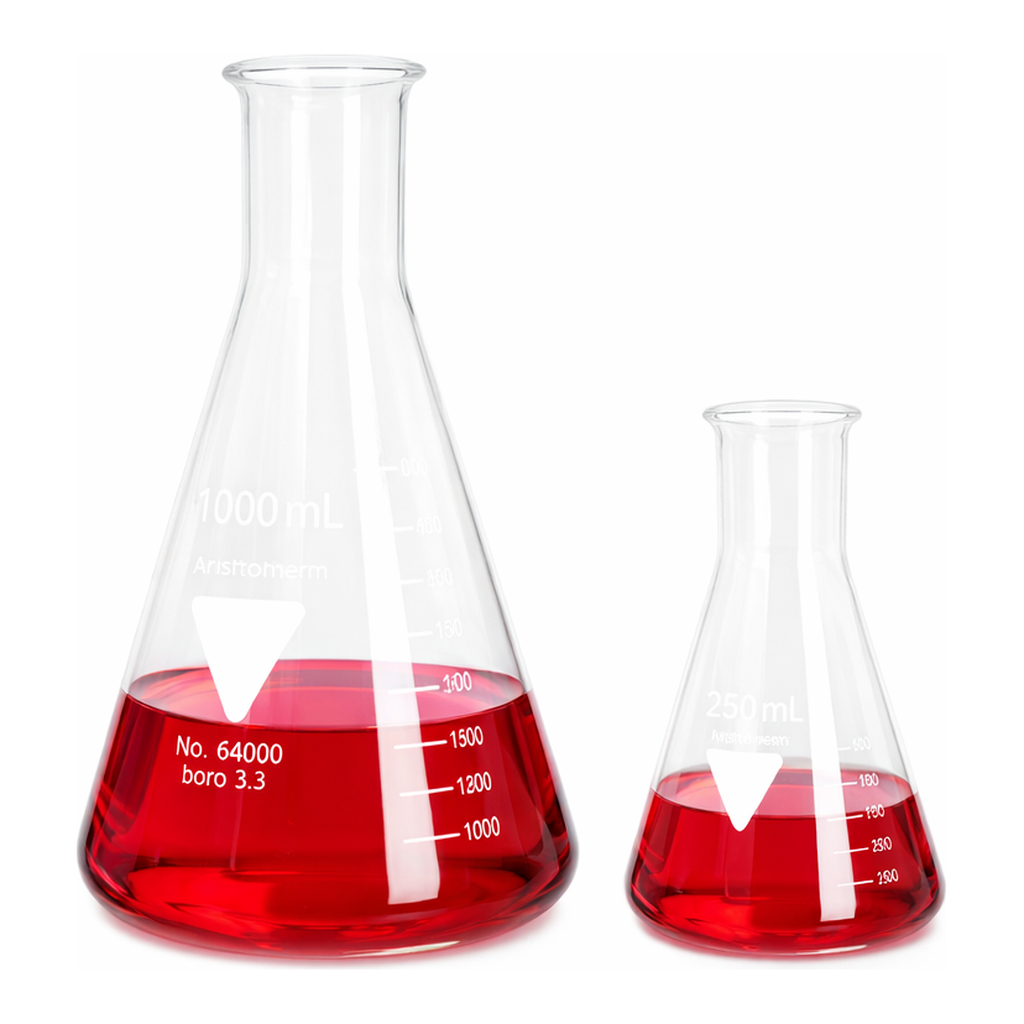 DURAN 표준형 삼각플라스크 Popular Glass Erlenmeyer Flask