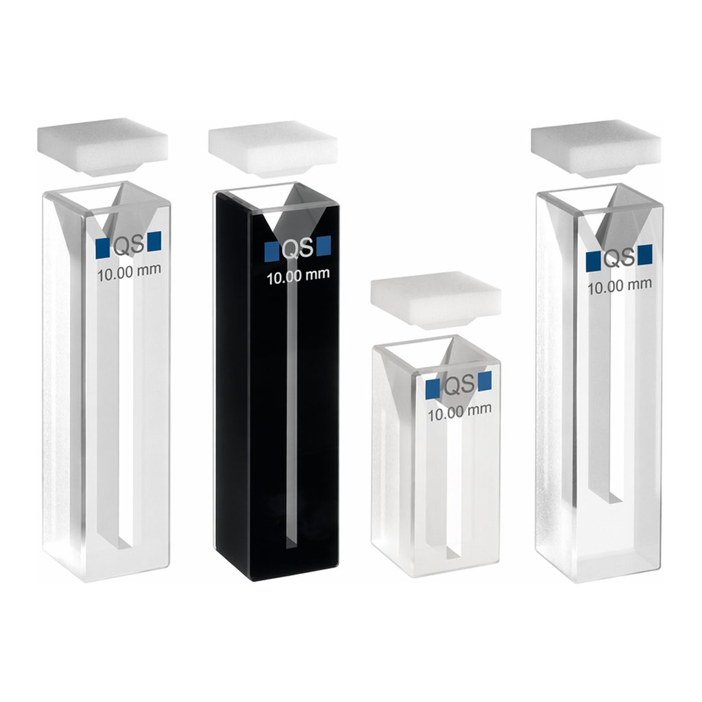 HELLMA Micro Cells Quartz & Glass 300 ~ 700㎕with PTFE Lid