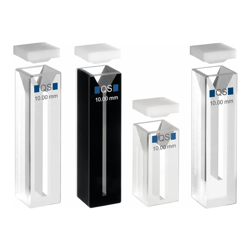 HELLMA Micro Cells Quartz & Glass 300 ~ 700㎕with PTFE Lid