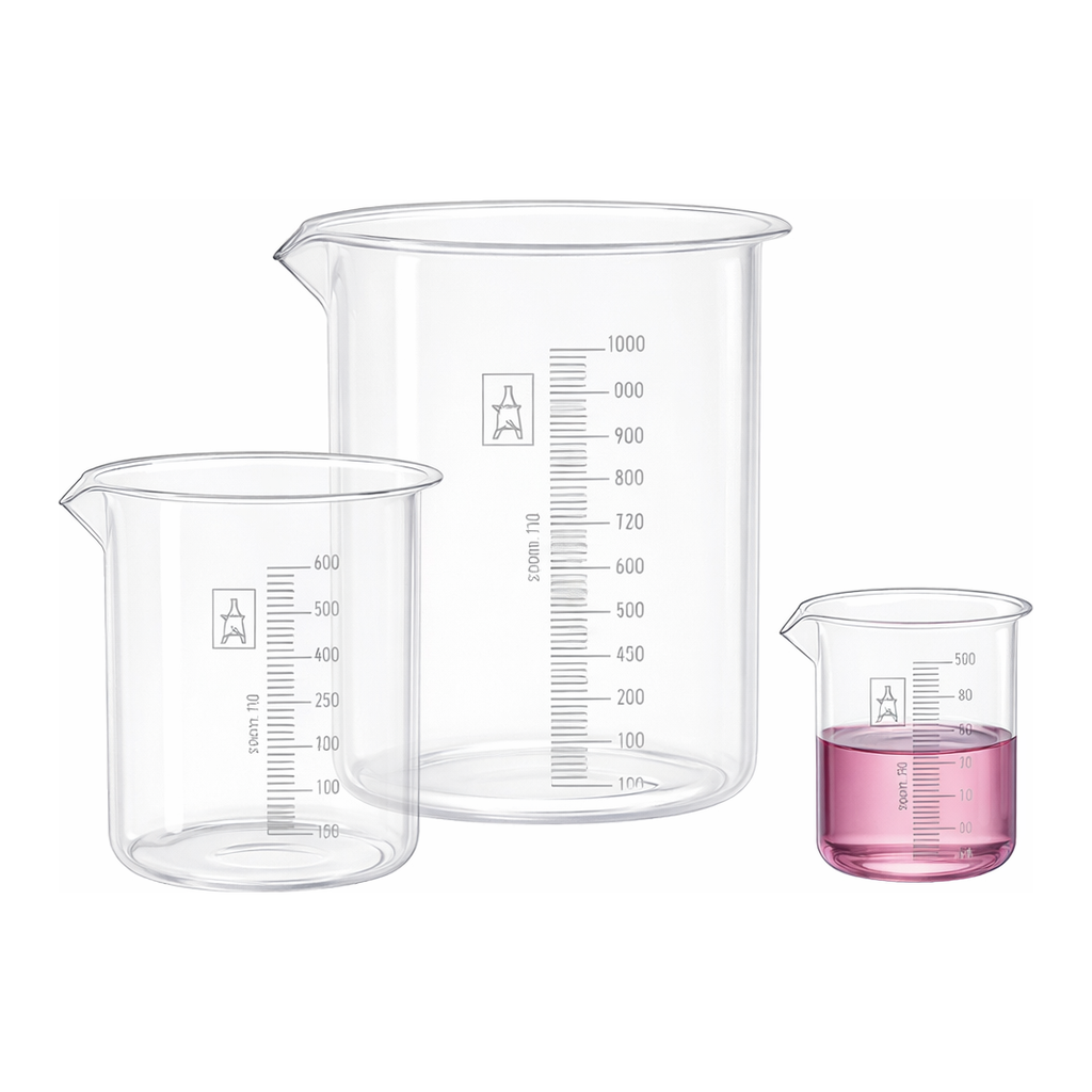 VIT-LAB PMP 정밀눈금형 투명 비이커 PMP Precision-graduated Beaker