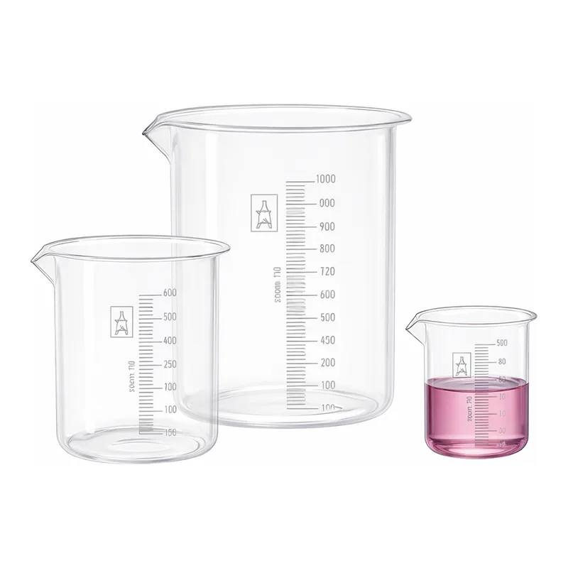 VIT-LAB PMP 정밀눈금형 투명 비이커 PMP Precision-graduated Beaker