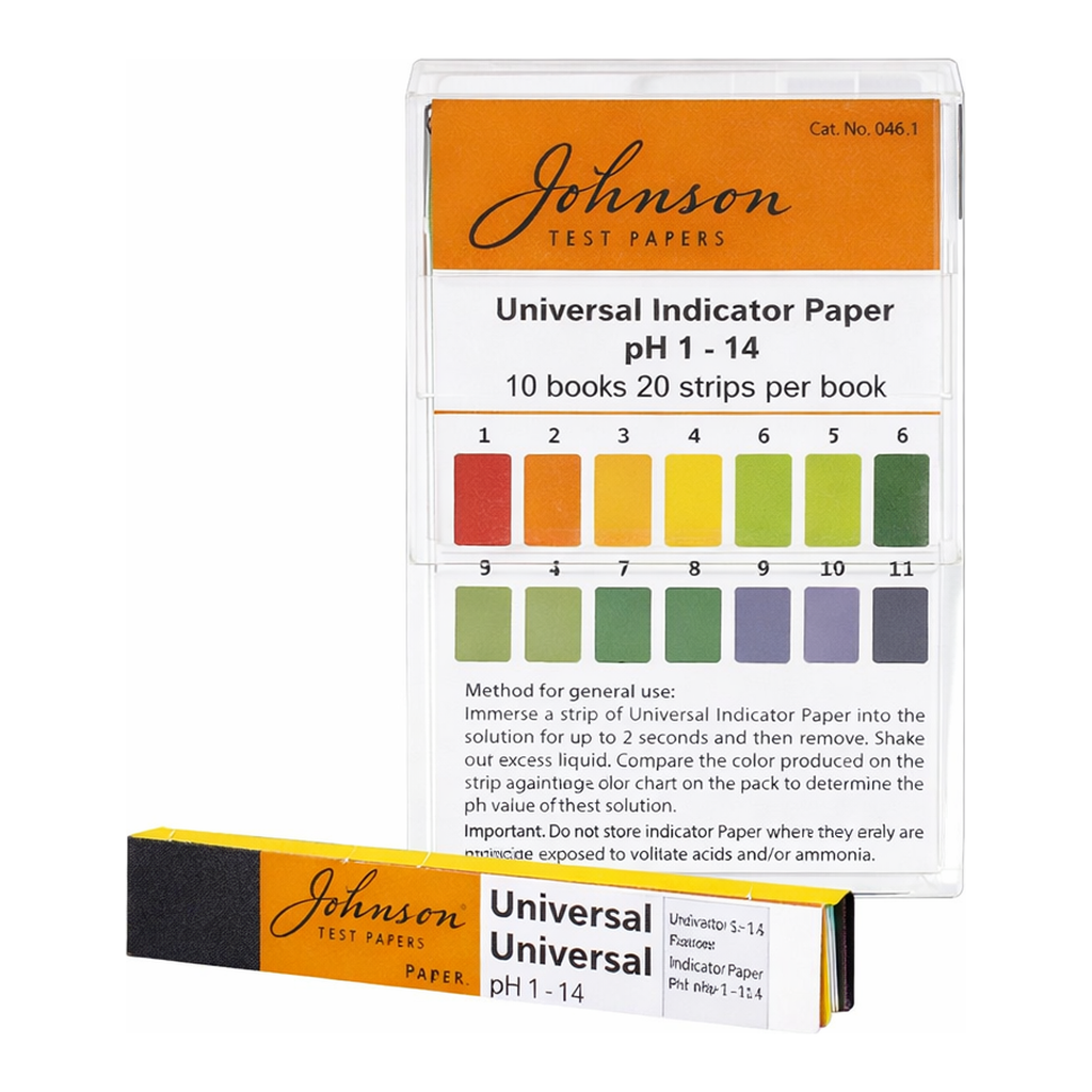 Johnson Test Papers pH 1~14 Full-Range Universal Test Paper