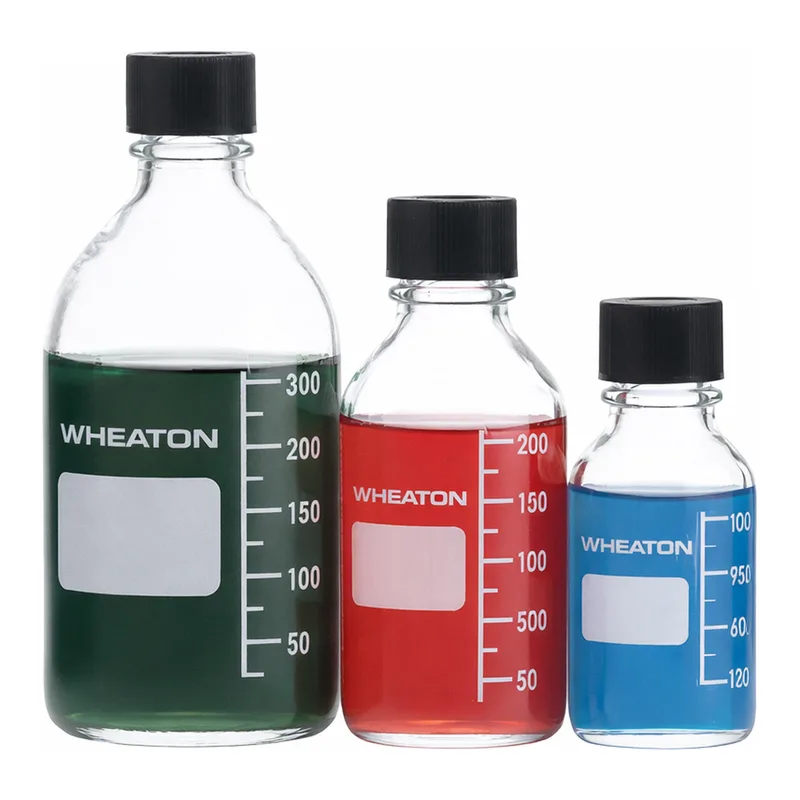WHEATON Media Lab Bottles