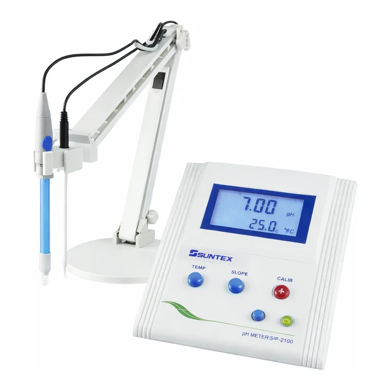 SUNTEX Microprocessor Benchtop pH·mV·ORP·Ion Meter Set