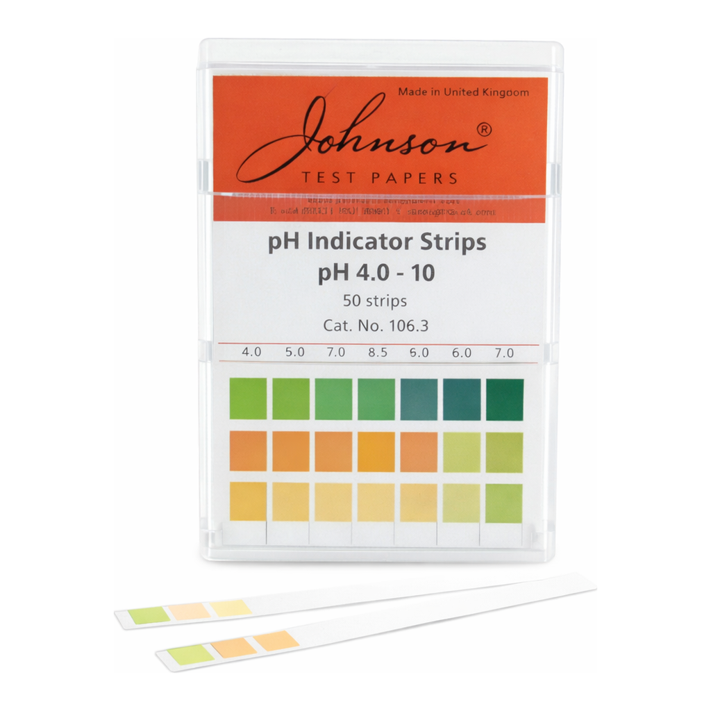 Johnson Test Papers Professional 3 & 4 Color-Pad Polypropylene pH Comparator