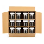 WHEATON Clear Straight Sided Jar