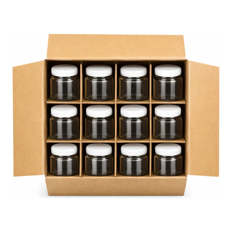 WHEATON Clear Straight Sided Jar