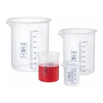 VIT-LAB PP Precision Blue-graduated Beaker