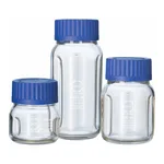 SCHOTT DURAN GLS80 3 Baffled Wide Neck Bottles