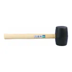 Hanshin 다용도 고무망치 General Purpose Rubber HammerWith Wood Handle