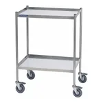Utility Stainless-steel Tray Shelved Cart