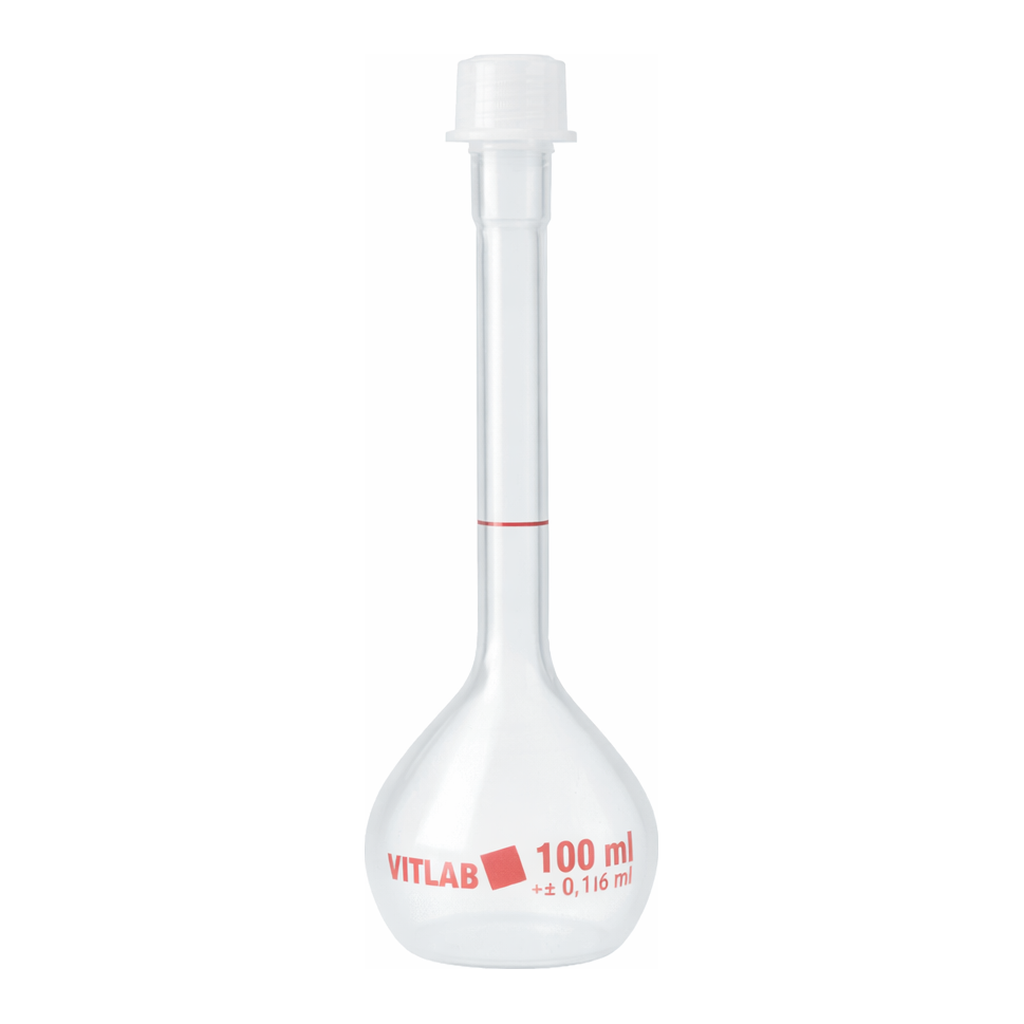 VIT-LAB A- 급 PMP 메스 플라스크 A-class Certified PMP Volumetric Flask