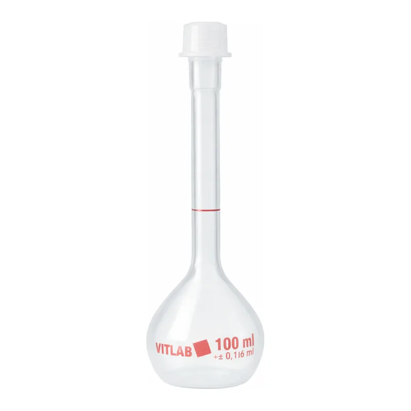 VIT-LAB A- 급 PMP 메스 플라스크 A-class Certified PMP Volumetric Flask