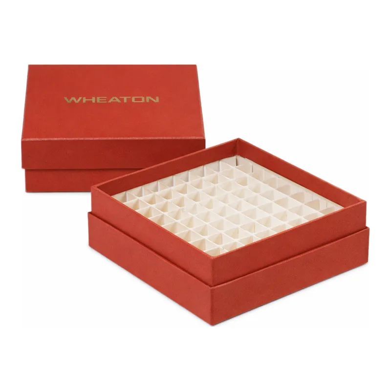 WHEATON 81-hole Chipboard Freezer Box