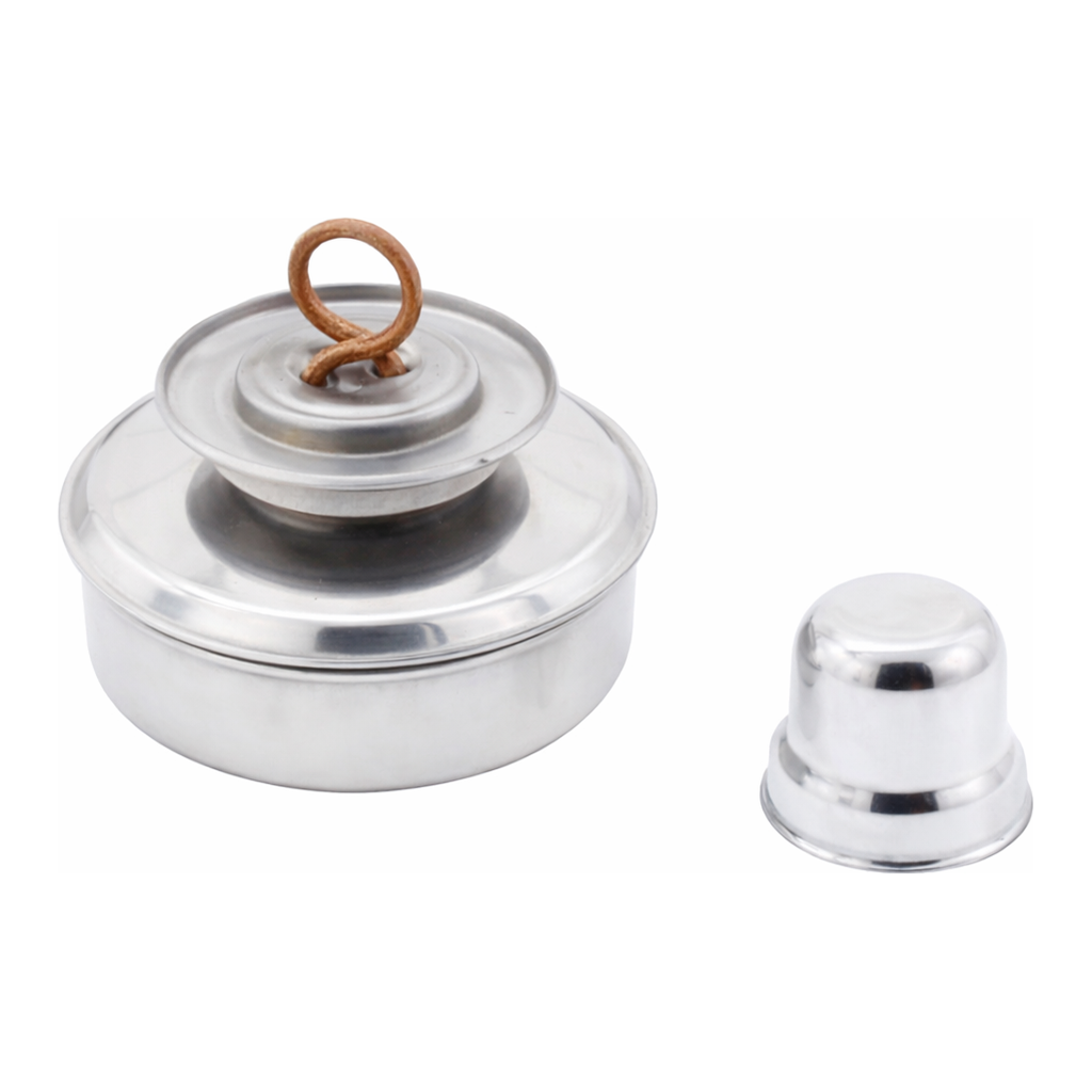 SciLab Stainless-steel Wickless Alcohol Burner Set