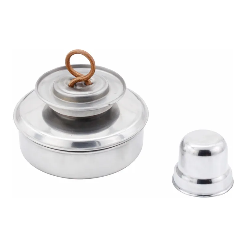 SciLab Stainless-steel Wickless Alcohol Burner Set