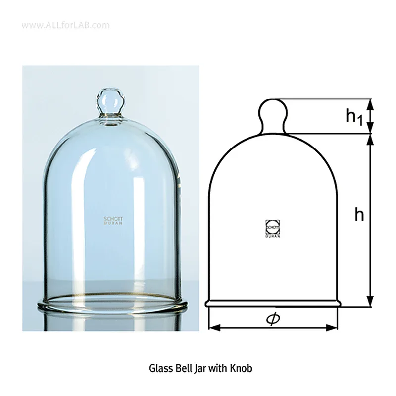 DURAN Glass Bell Jar