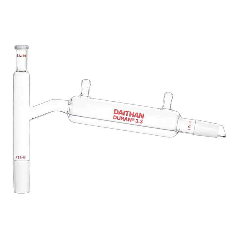 SciLab 냉각기부 증류 헤드 Distillation Head with Condenser with ASTM & DIN Joints