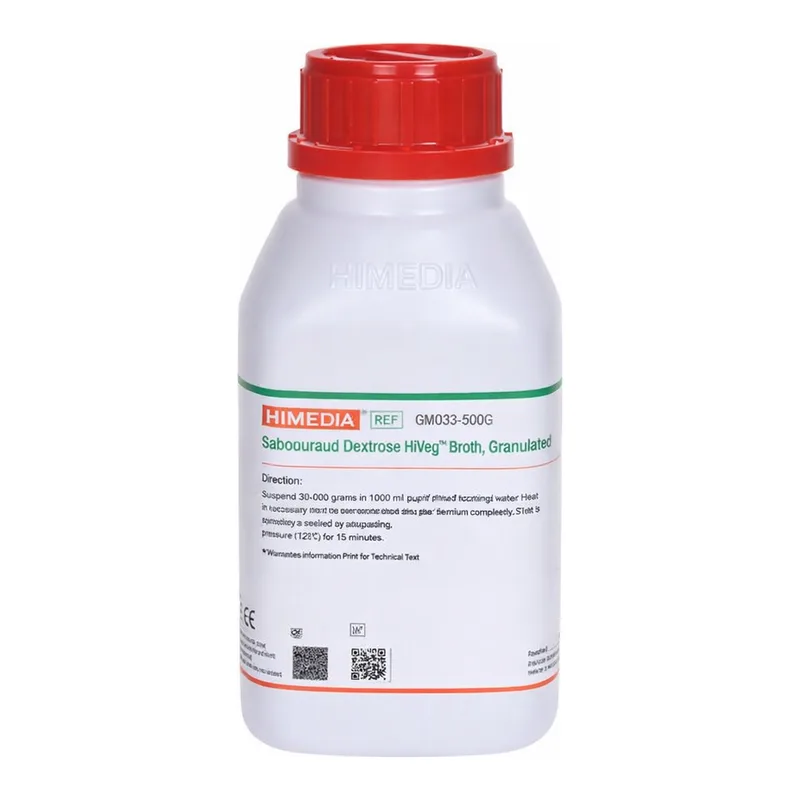 Himedia Sabouraud Dextrose HiVeg Broth, Granulated (Sabouraud Liquid HiVeg Medium, Granulated)