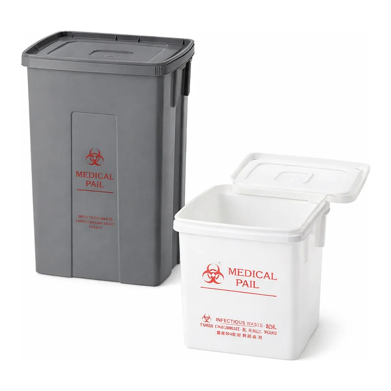 AS ONE Medical Pail, 안전 폐기물통(메디컬 페일)