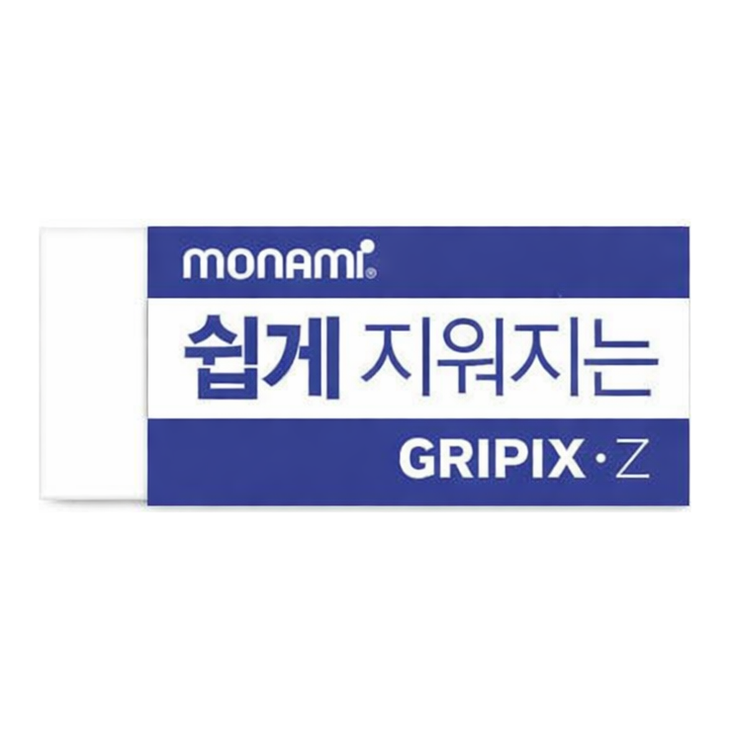 OFFICENEX 모나미 쉽게 지워지는 GRIPIX-Z 지우개(대형:화이트) 65×25mm