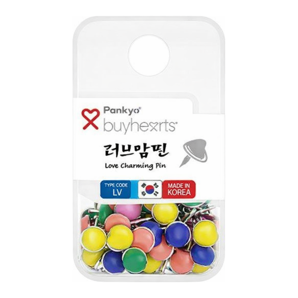 OFFICENEX 바이하츠 러브압핀(60개입)