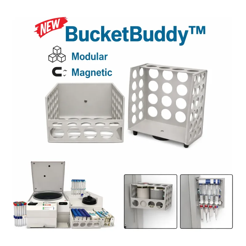 Merck Benchmark BucketBuddy Magnetic Basket and Tube Rack for Laboratory Centrfuges