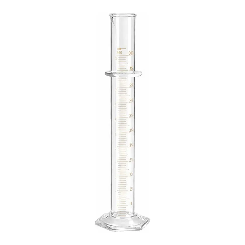 AS ONE Graduated Cylinder(Silver Stained GraduatIon), 메스실린더(PYREX®)(실버 눈금)