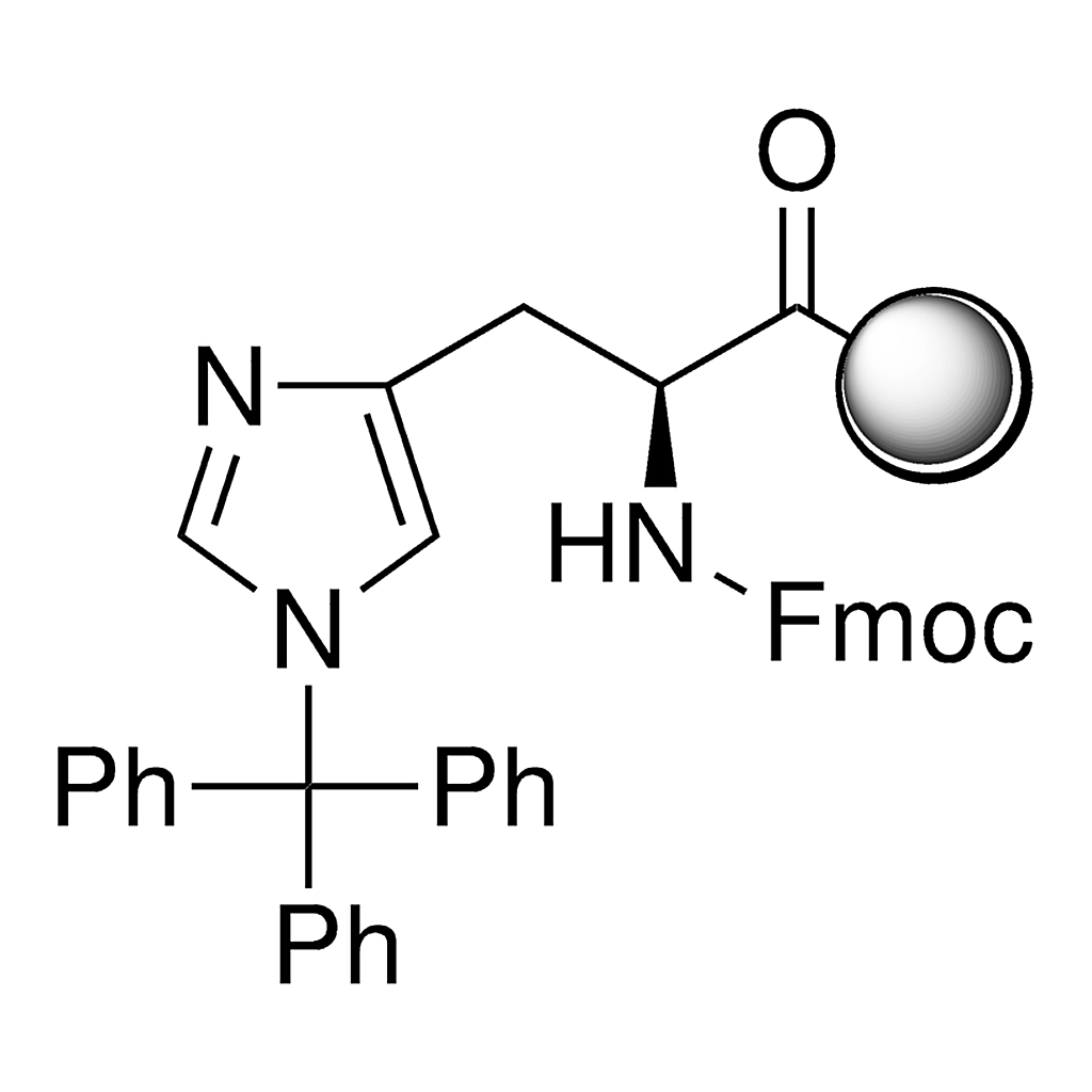 Merck Fmoc-His(Trt)-Wang resin