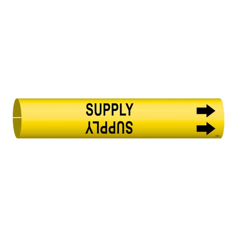 Brady SUPPLY Snap-On Pipe Marker