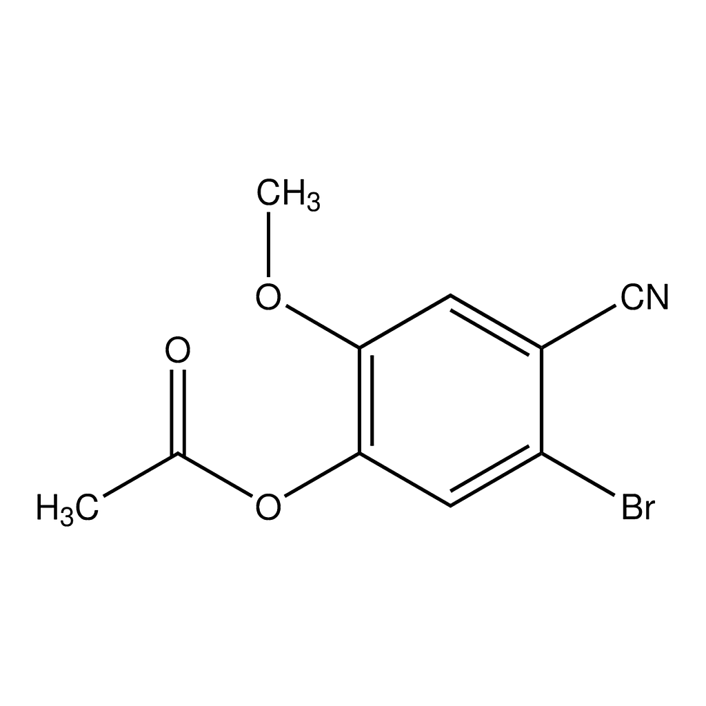 Merck 5-Bromo-4-cyano-2-methoxyphenyl acetate