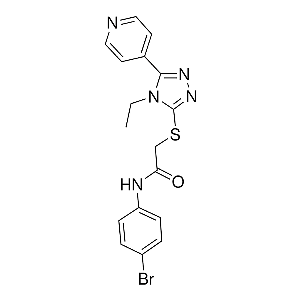 Merck N-(4-BR-PH)-2-((4-ETHYL-5-(4-PYR-